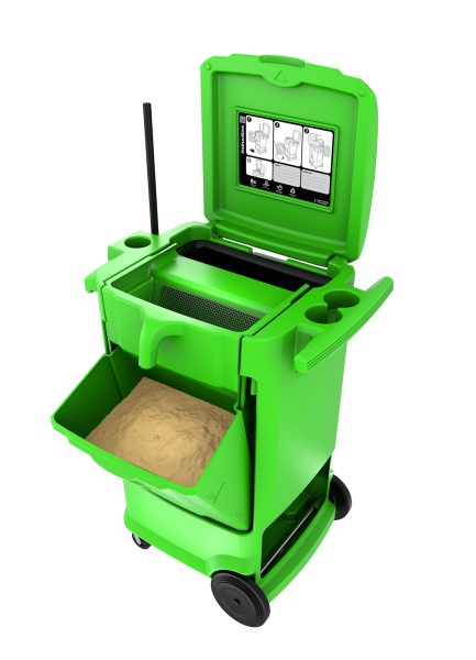 Recycleur d'absorbant pour une atelier propre destiné aux atelier et garages de Cluses et sa région