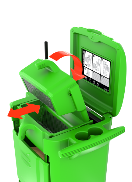 CLEAN ABS, absorbant 100% naturel avec système de recyclage pour les garage de de la région Rhône Alpes Auvergne