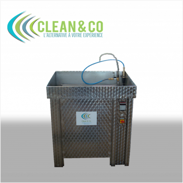 Fontaine de nettoyage inox chauffante pour les professionnels de la région Rhône alpes auvergne